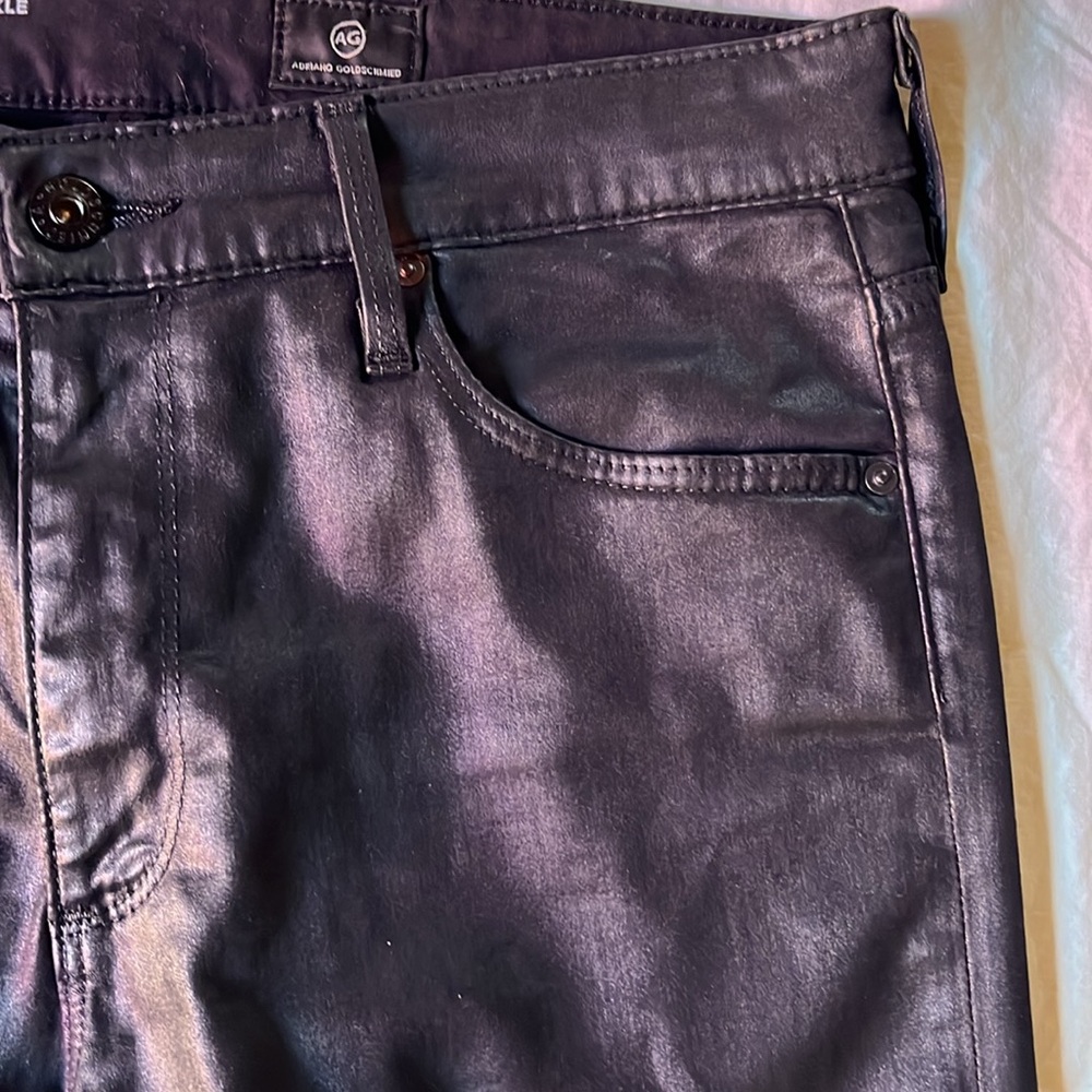Adriano Goldschmied AG The Farrah High-Rise Skinny Ankle Black 30R - Picture 4 of 13